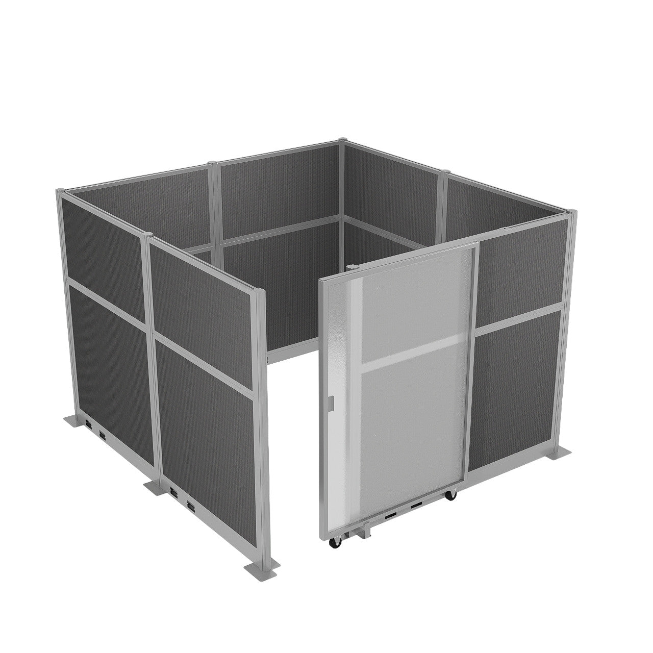 Hush Panel Cubicle Kit With Door