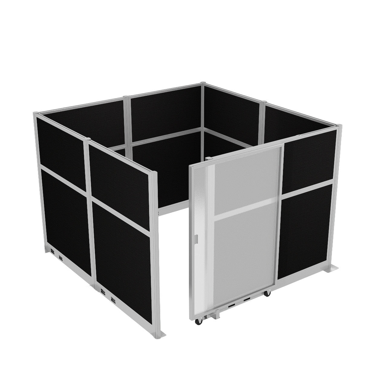 Hush Panel Cubicle Kit With Door