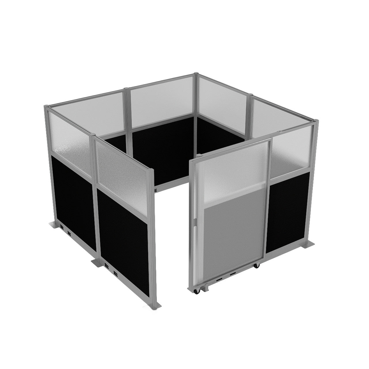 Hush Panel Cubicle Kit With Door