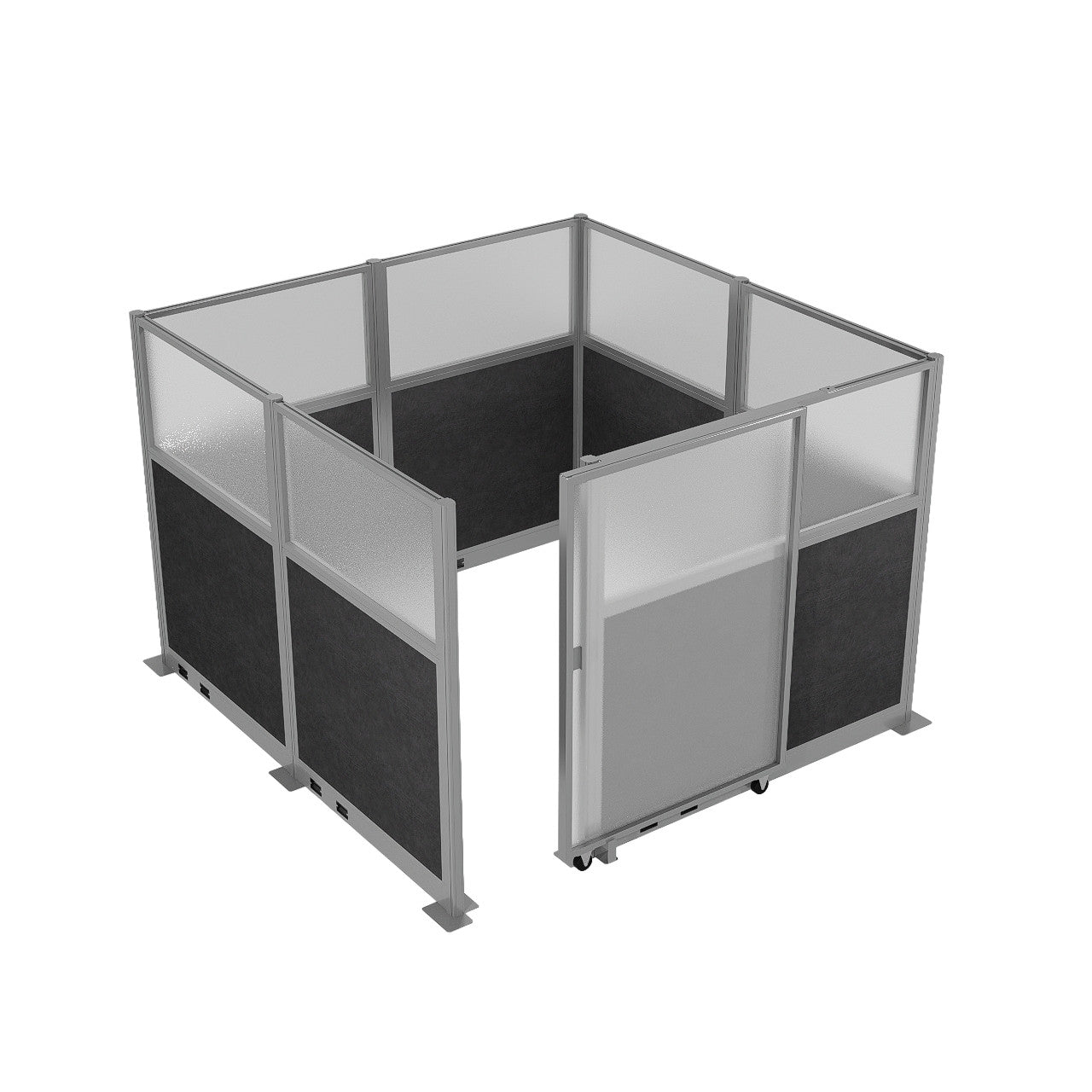 Hush Panel Cubicle Kit With Door