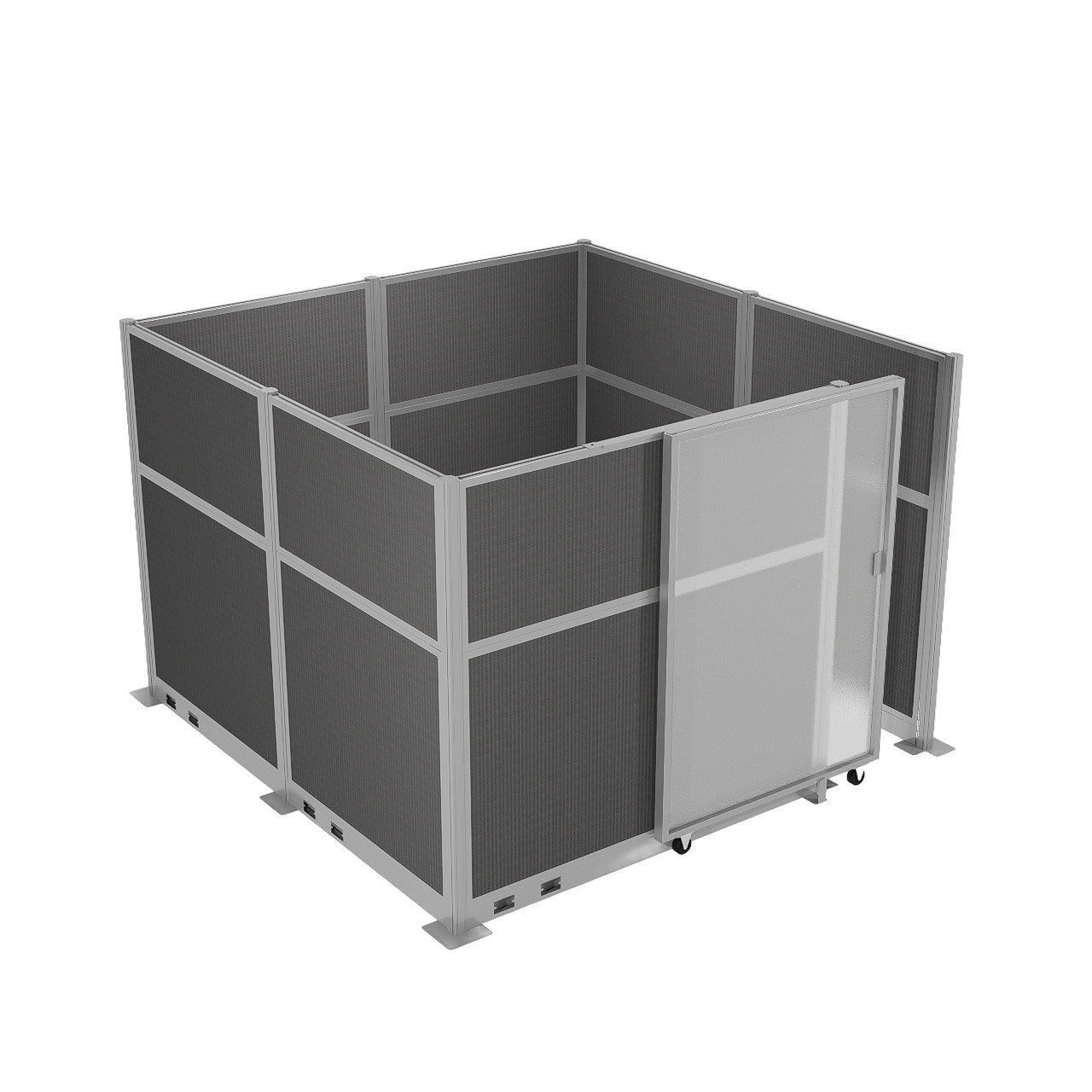 Hush Panel Cubicle Kit With Door