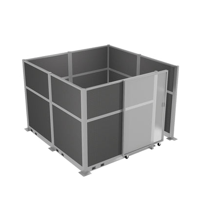 Hush Panel Cubicle Kit With Door