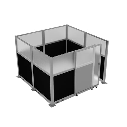 Hush Panel Cubicle Kit With Door