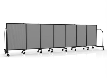 Straightflex Sliding Divider Freestanding - Polycarbonate