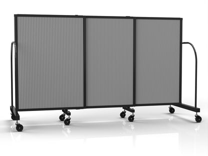 Straightflex Sliding Divider Freestanding - Polycarbonate