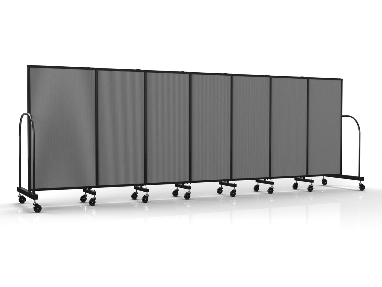 Straightflex Sliding Divider Freestanding - Polycarbonate