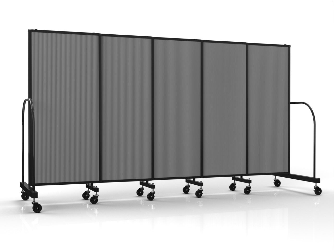 Straightflex Sliding Divider Freestanding - Polycarbonate