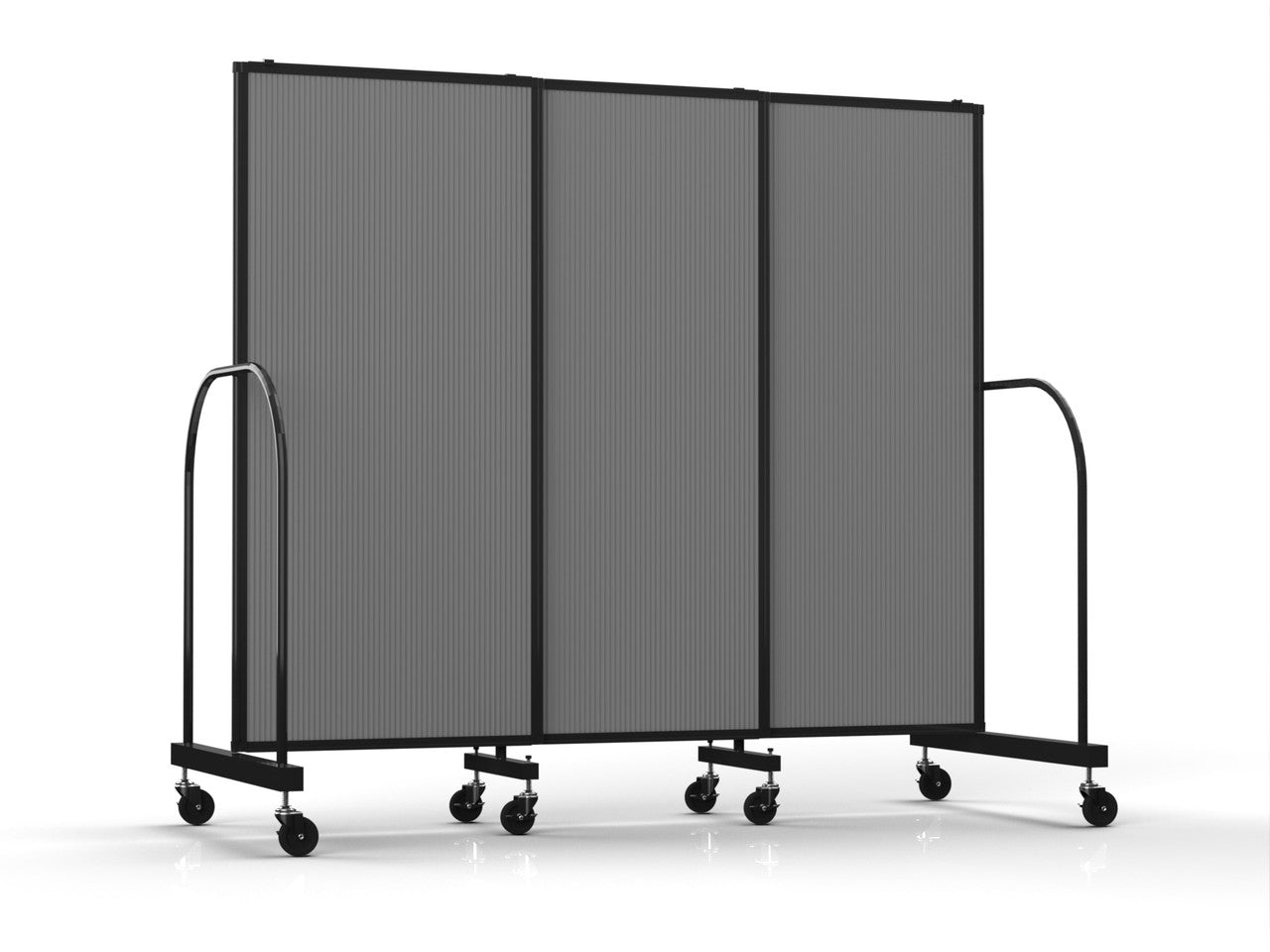 Straightflex Sliding Divider Freestanding - Polycarbonate
