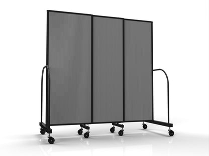 Straightflex Sliding Divider Freestanding - Polycarbonate