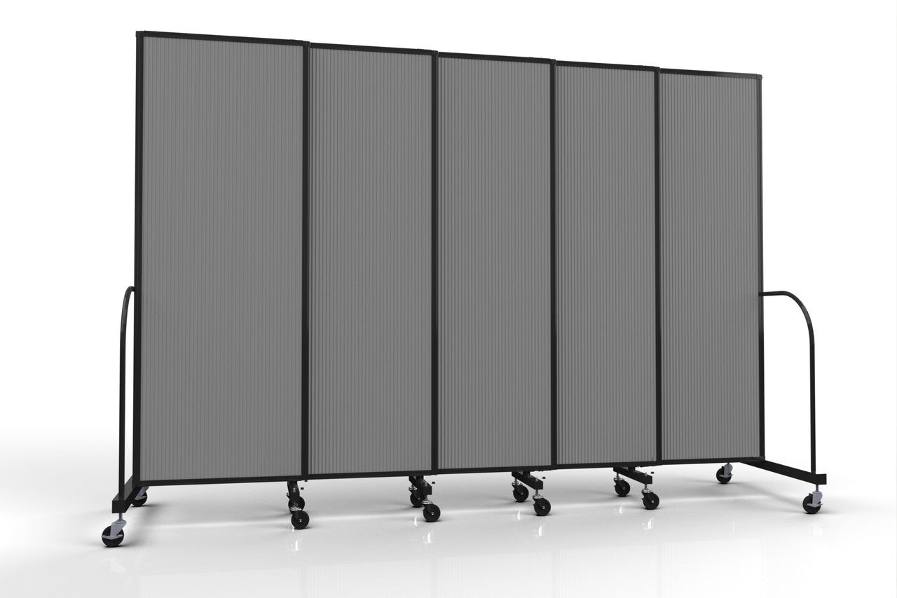 Straightflex Sliding Divider Freestanding - Polycarbonate