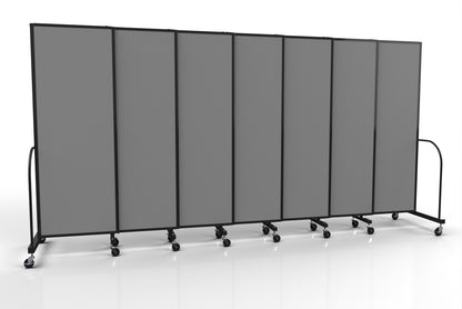 Straightflex Sliding Divider Freestanding - Polycarbonate