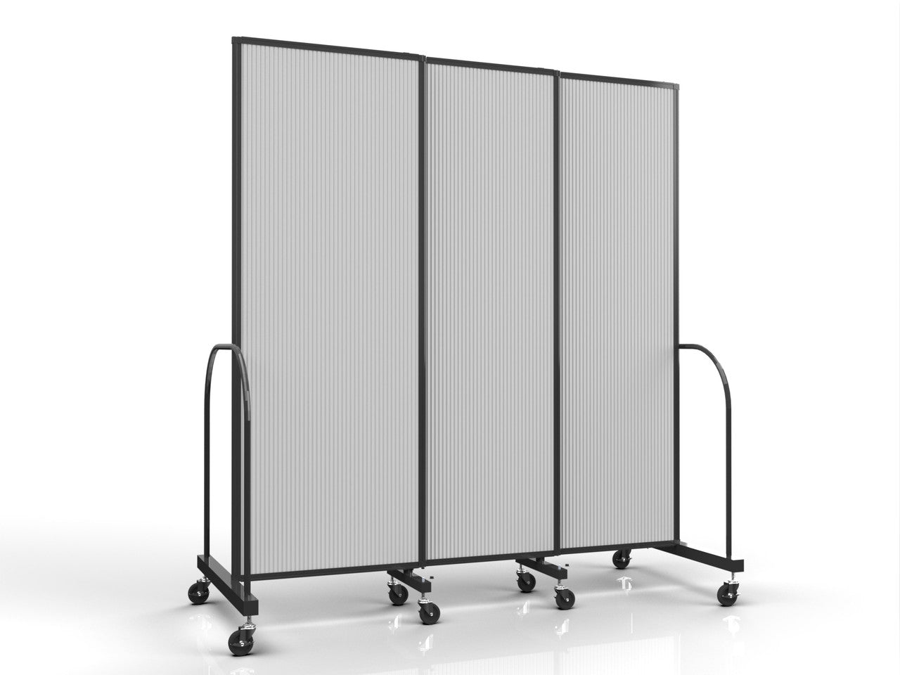 Straightflex Sliding Divider Freestanding - Polycarbonate