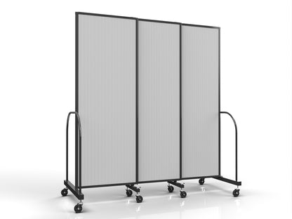Straightflex Sliding Divider Freestanding - Polycarbonate