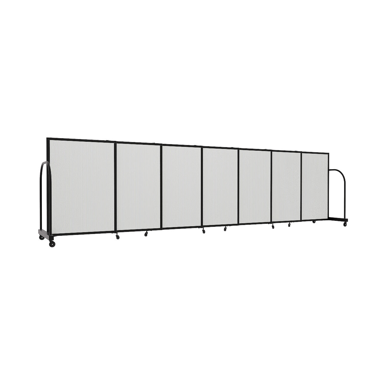 Straightflex Sliding Divider Freestanding - Polycarbonate