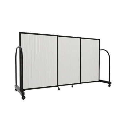 Straightflex Sliding Divider Freestanding - Polycarbonate