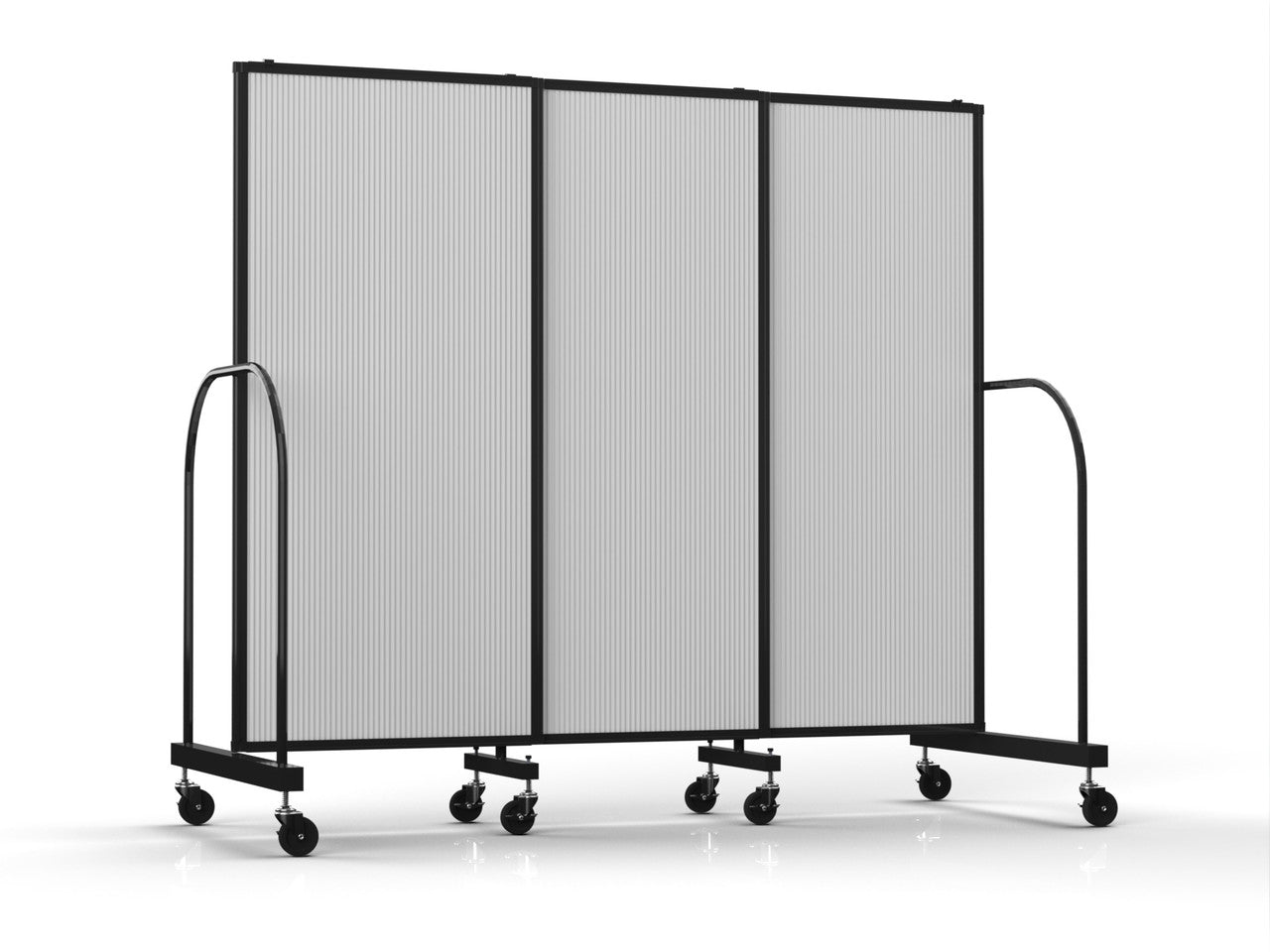 Straightflex Sliding Divider Freestanding - Polycarbonate