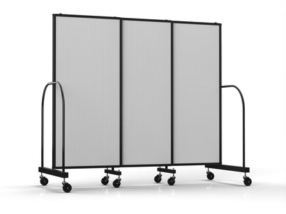 Straightflex Sliding Divider Freestanding - Polycarbonate