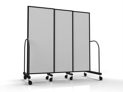 Straightflex Sliding Divider Freestanding - Polycarbonate