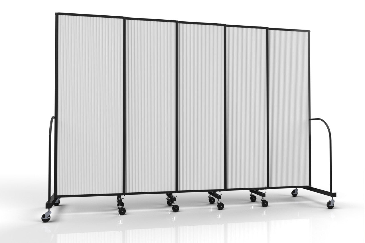 Straightflex Sliding Divider Freestanding - Polycarbonate