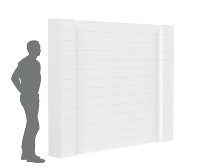 EverBlock Simple Wall Kit- 7' high and multiple size options for width