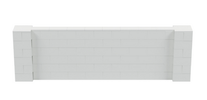EverBlock® Pony Walls 3' high