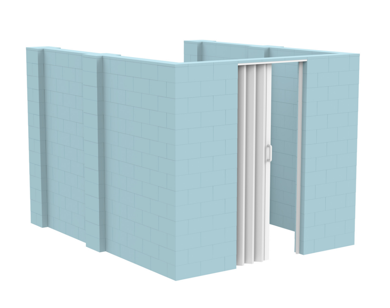 EverBlock® U-Shaped Room 7' high