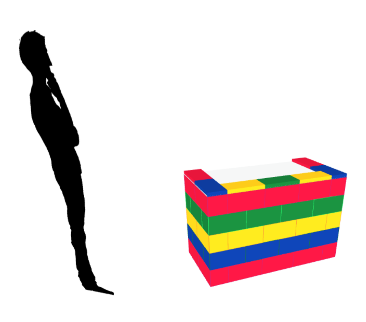 Multicolor EverBlock® Desk Kit