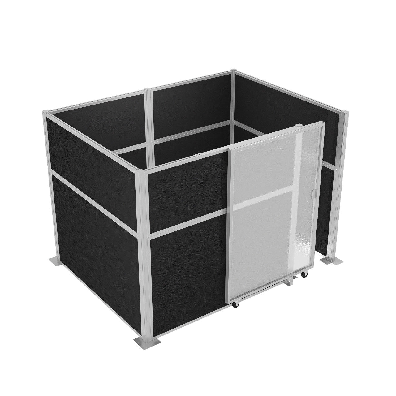 Officeflex Cubicle Sliding Door Kit