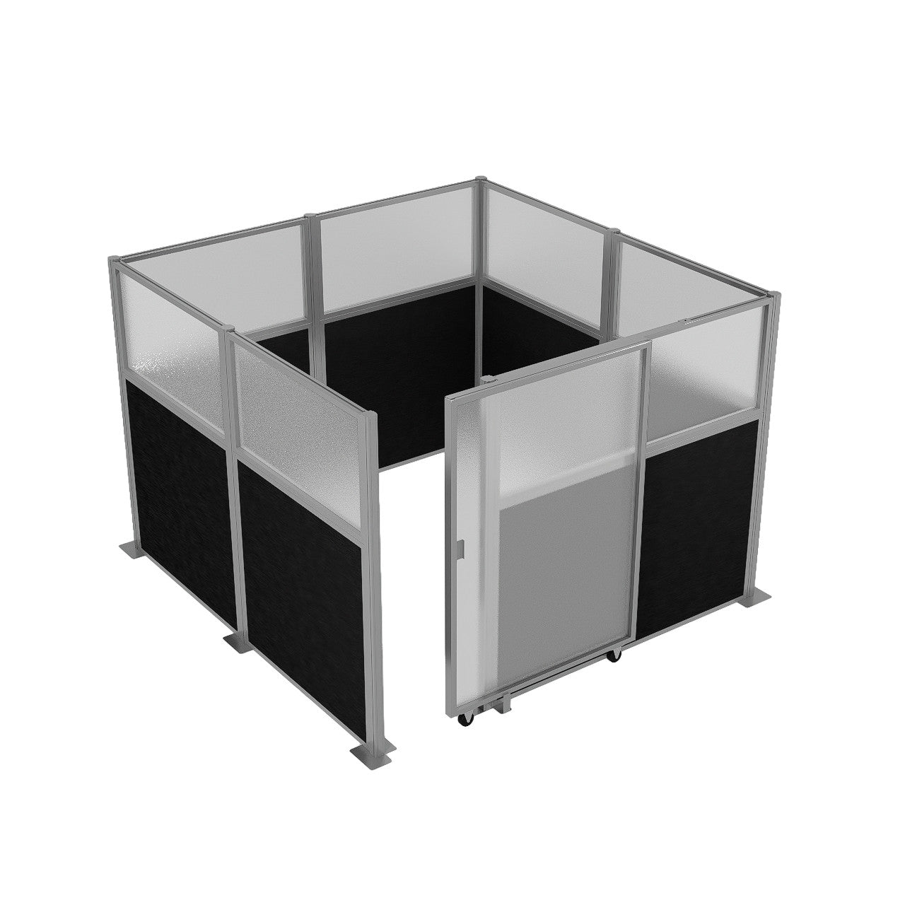 Officeflex Cubicle Sliding Door Kit