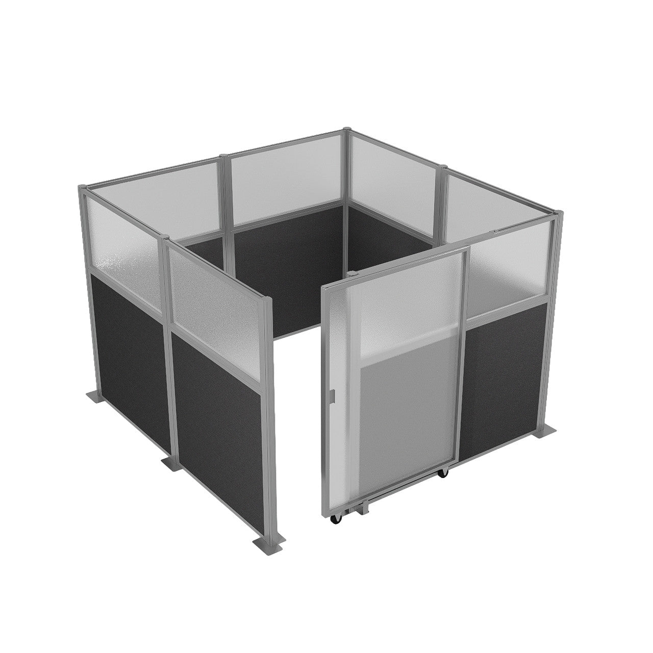 Officeflex Cubicle Sliding Door Kit