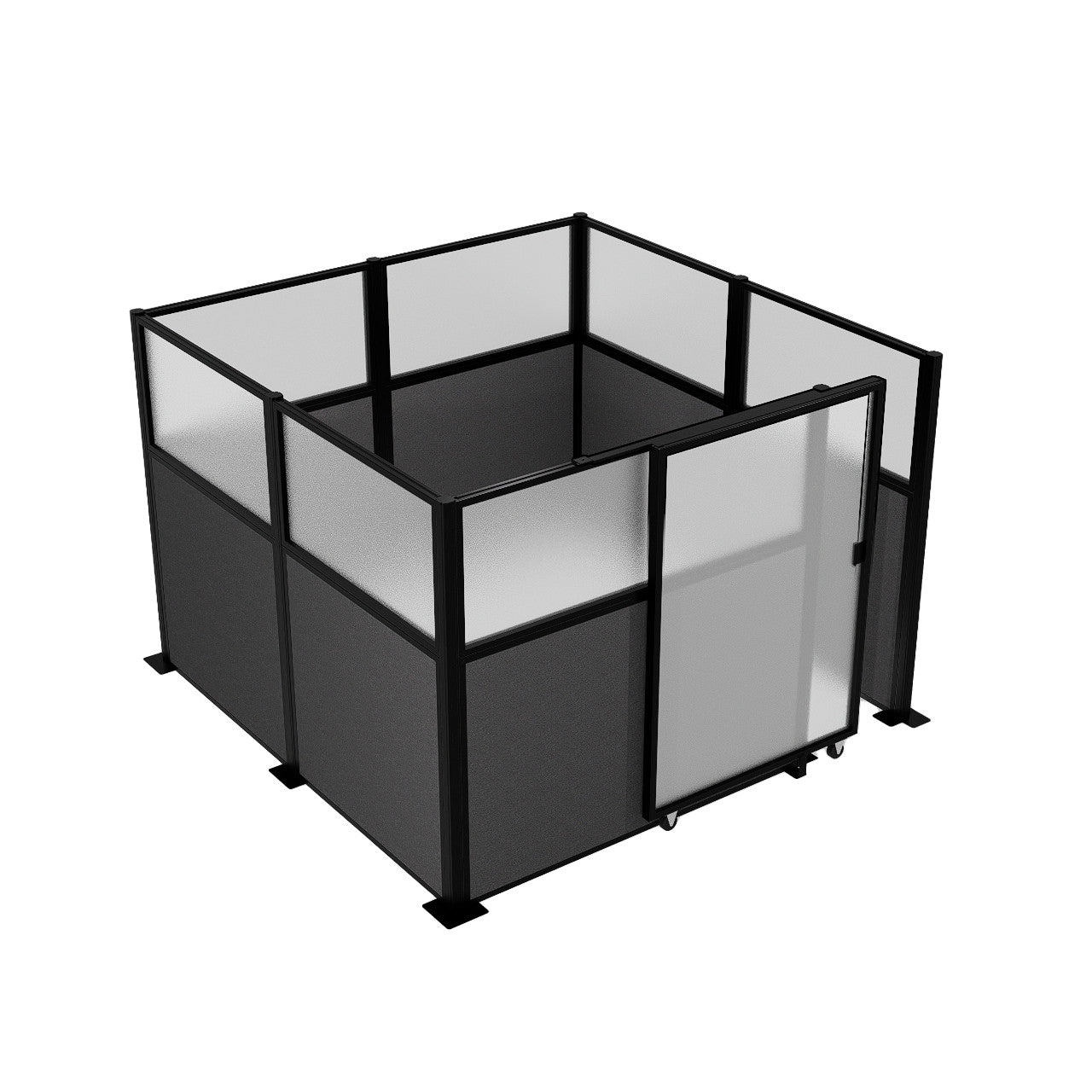 Officeflex Cubicle Sliding Door Kit