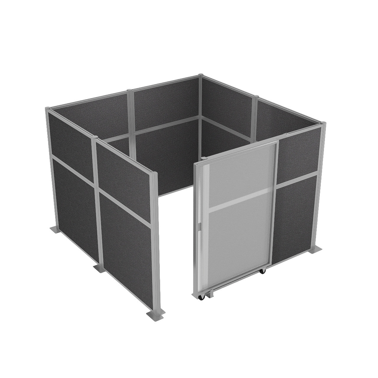 Officeflex Cubicle Sliding Door Kit