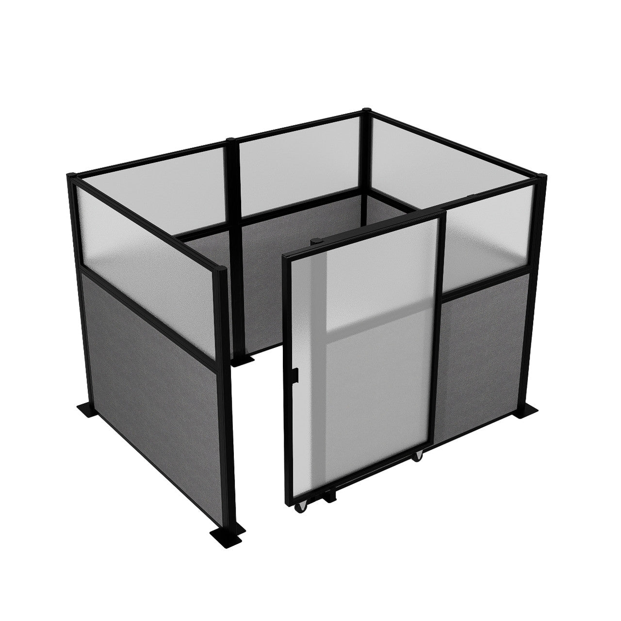 Officeflex Cubicle Sliding Door Kit