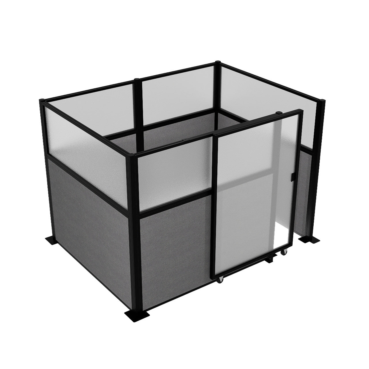 Officeflex Cubicle Sliding Door Kit