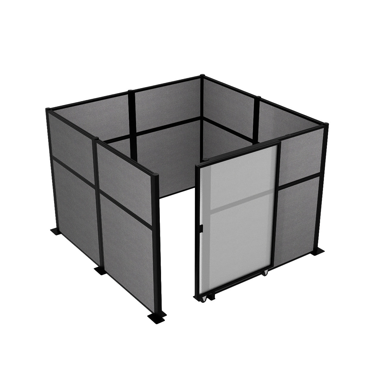 Officeflex Cubicle Sliding Door Kit
