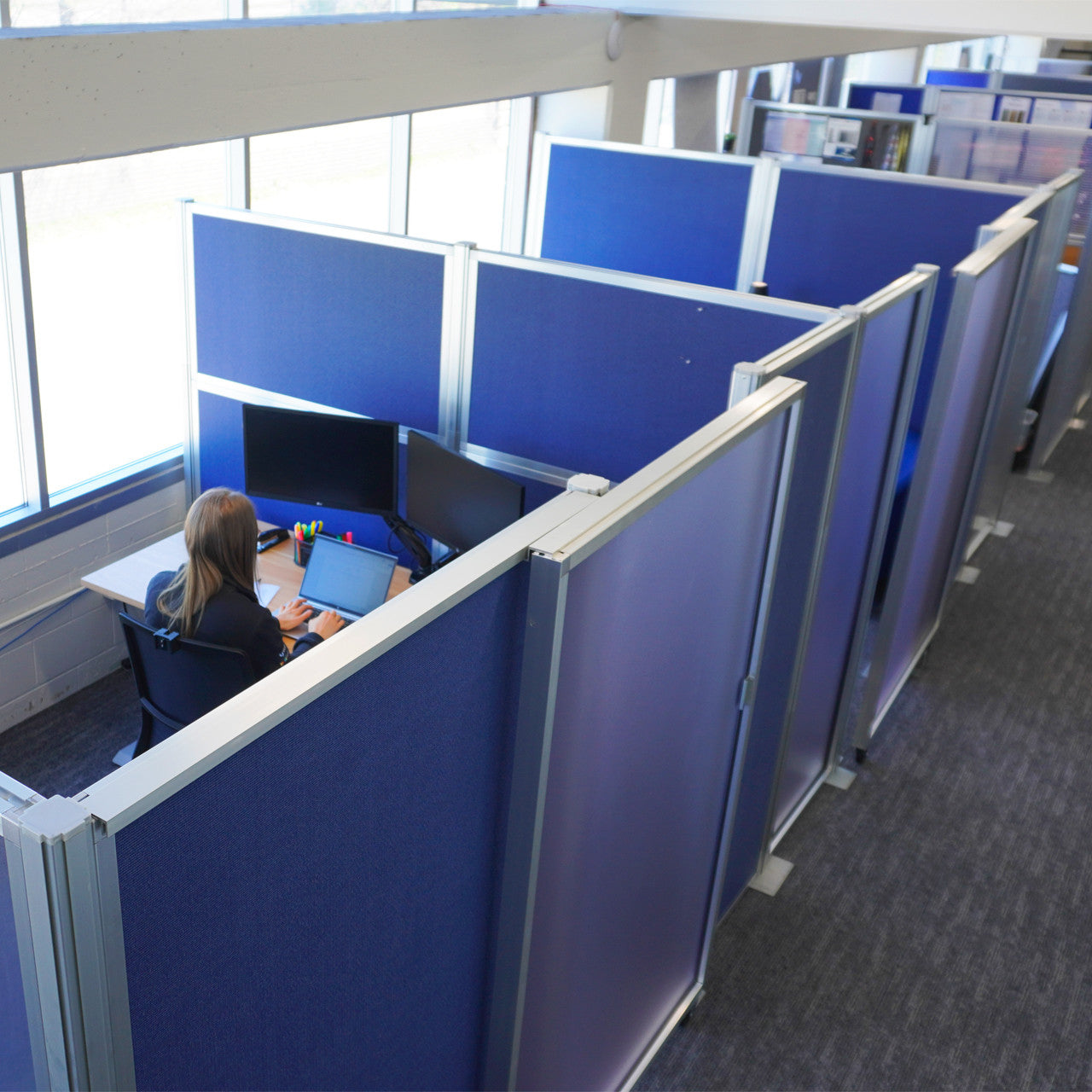 Hush Panel Cubicle Sliding Door