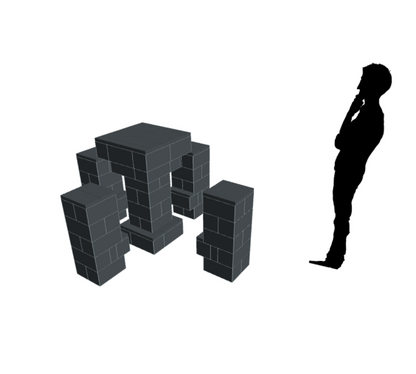 EverBlock® High-Top Table & Stools