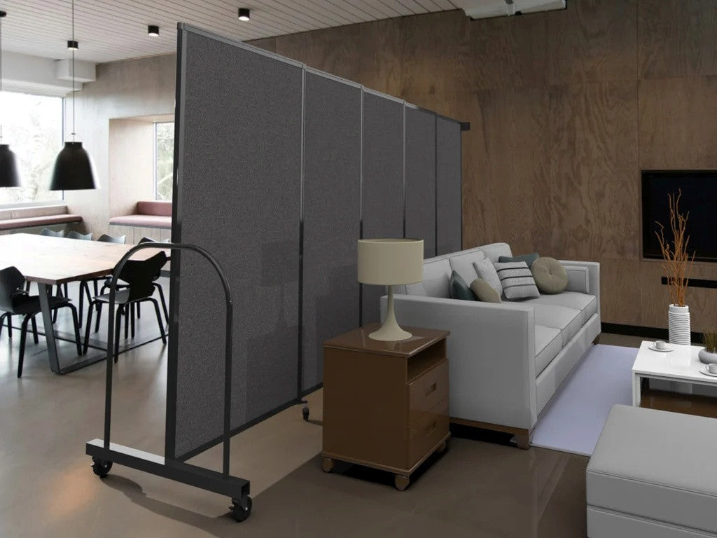 Straightflex Sliding Divider Wall-Mounted - Fabric