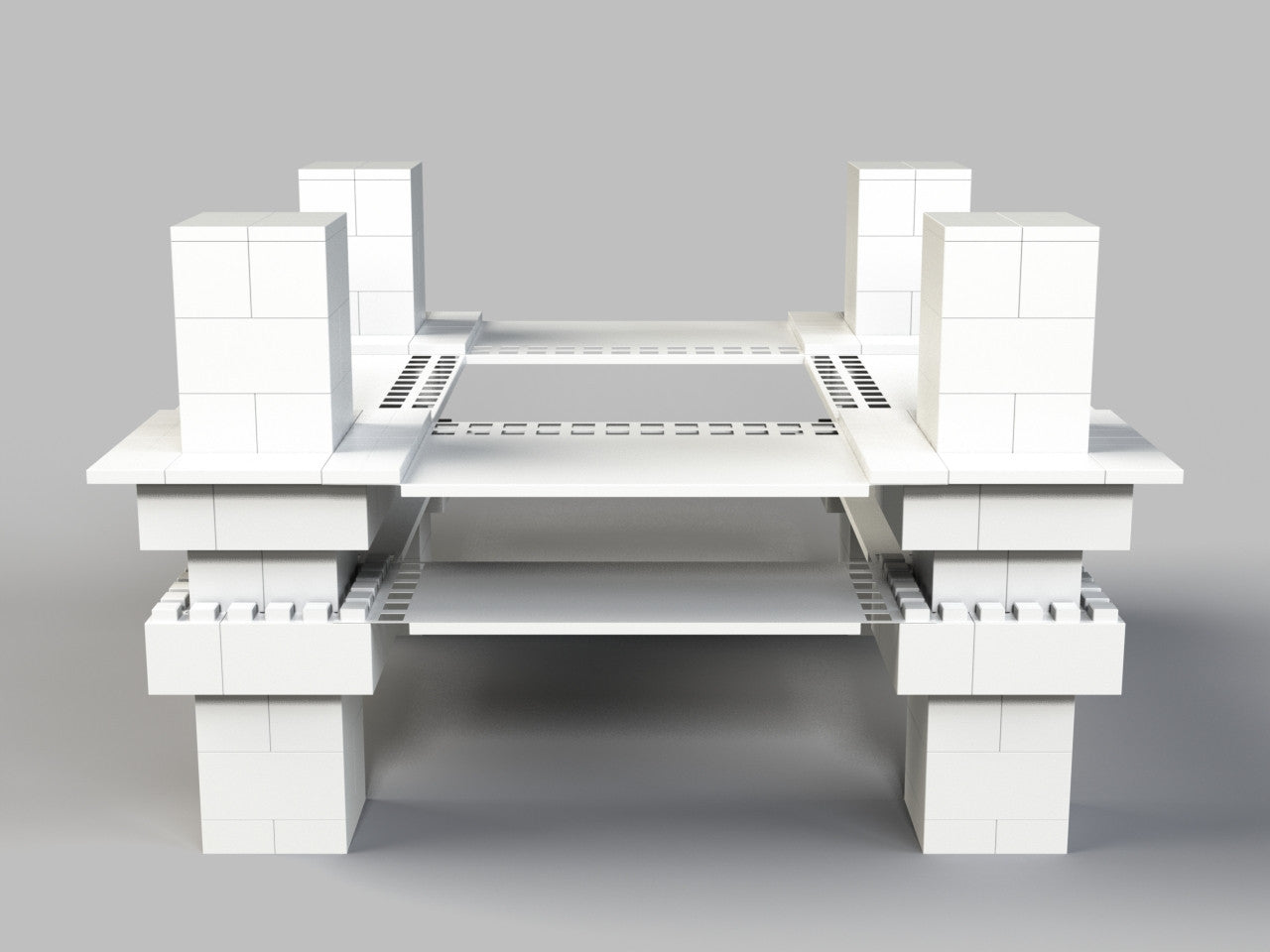 Elaborate Catering Station with Pillars Kit