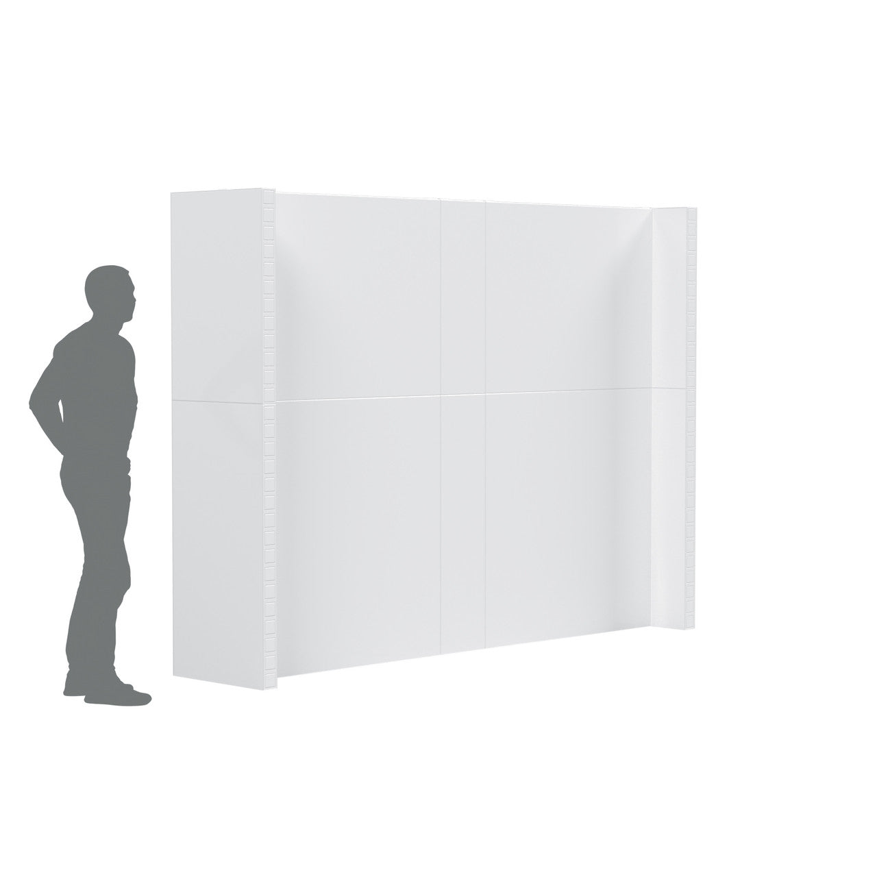 EverPanel® Simple Wall Kit - White Trim