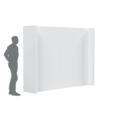 EverPanel® Simple Wall Kit - White Trim