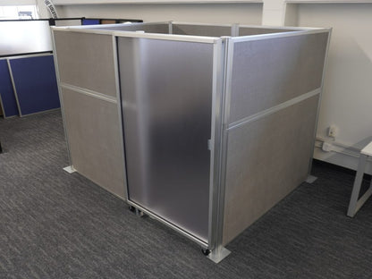 Officeflex Cubicle Sliding Door Kit