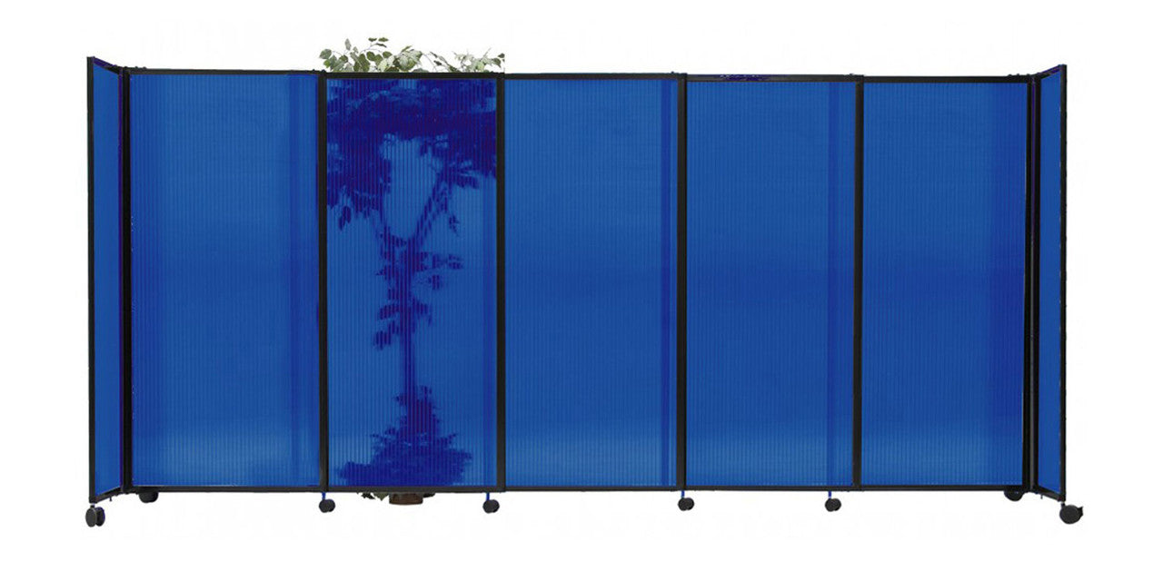 Polycarbonate StraightWall Sliding Portable Partition