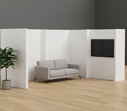 EverPanel® Simple Wall Kit - White Trim