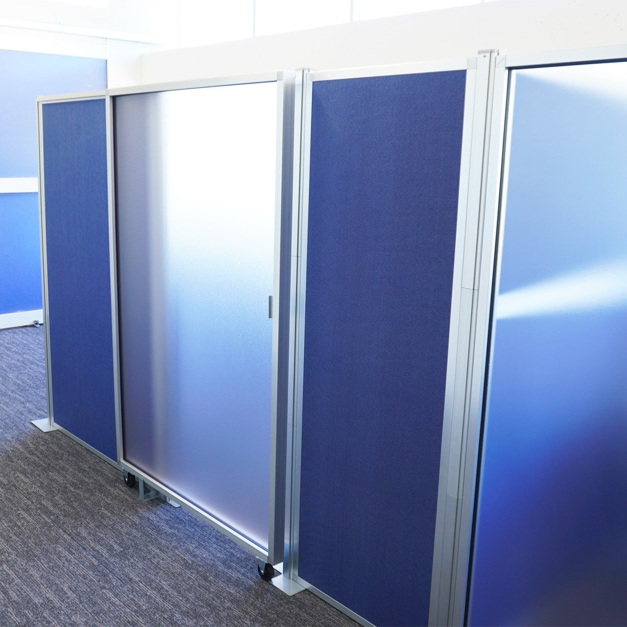 Hush Panel Cubicle Sliding Door