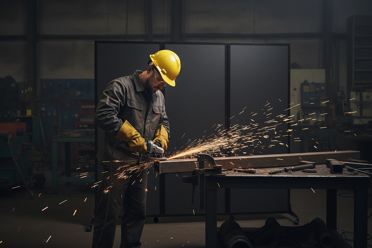Fire Resistant QuickWall Screen