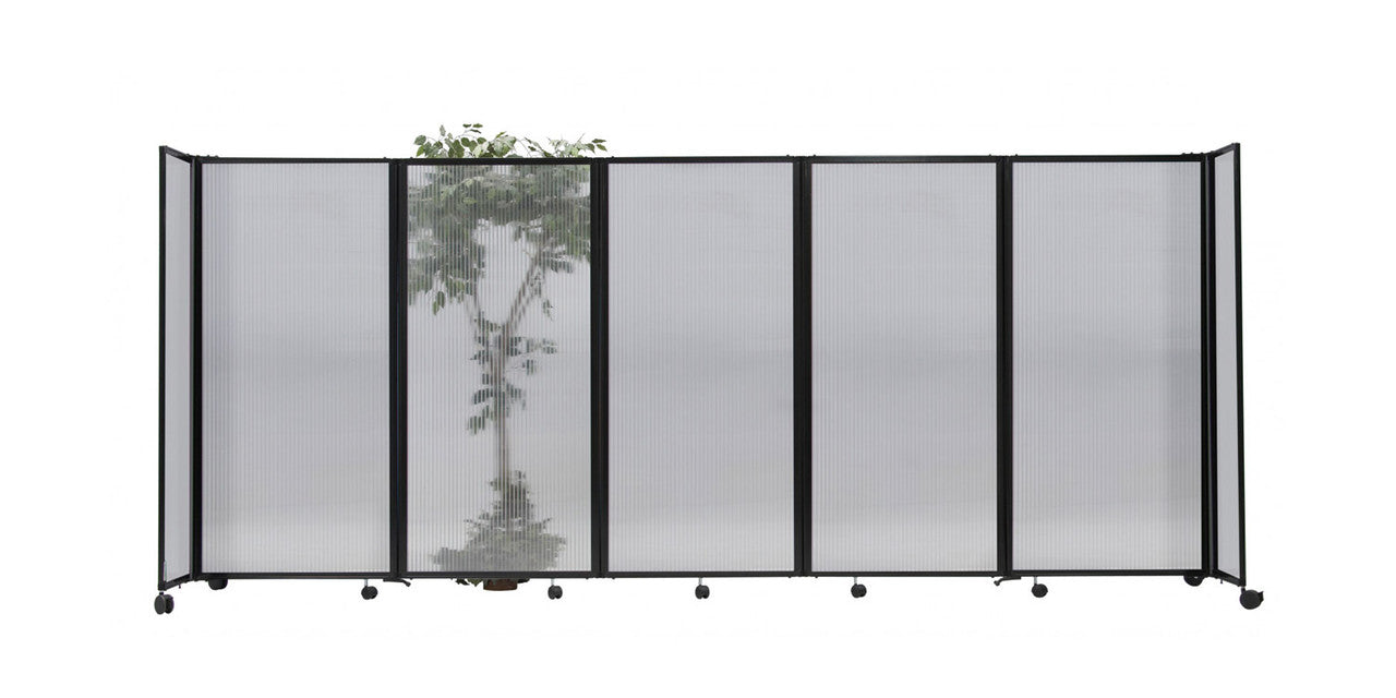 Polycarbonate StraightWall Sliding Portable Partition