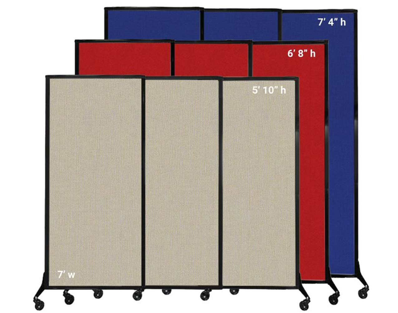QuickWall Sliding Portable Partition