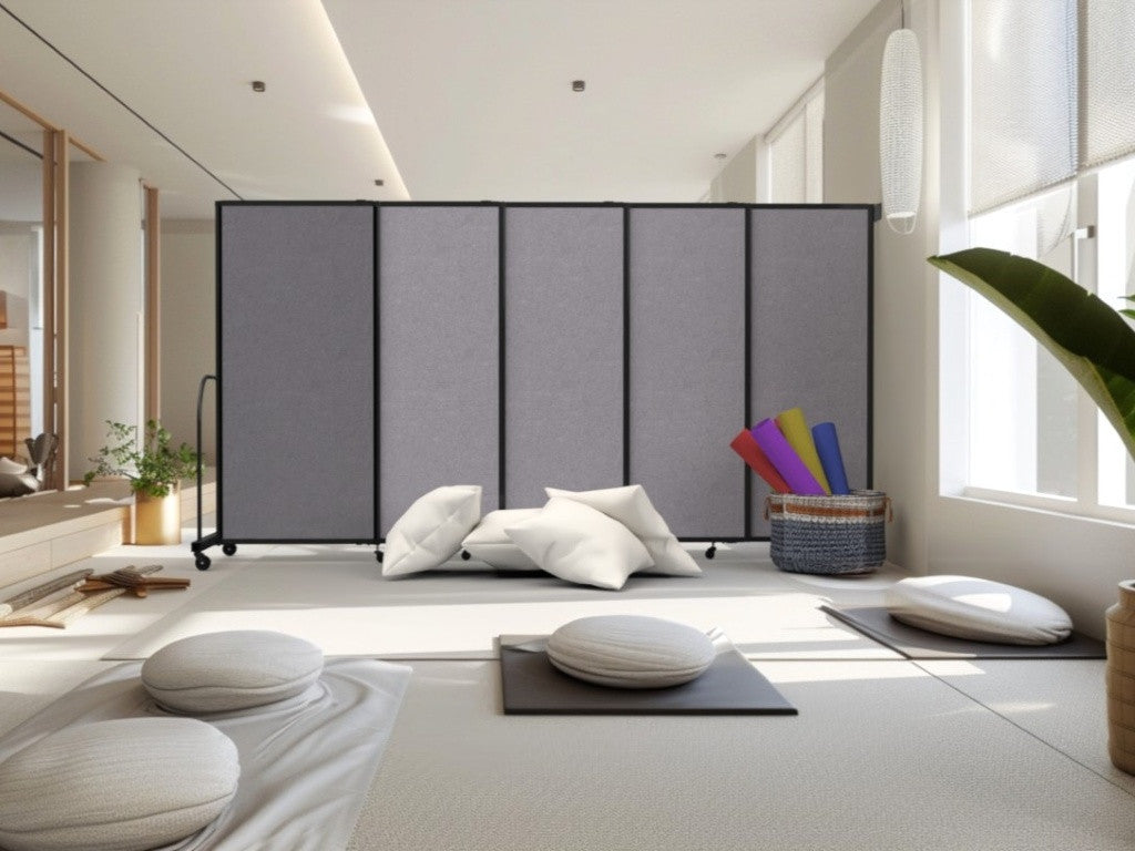 Straightflex Sliding Divider Wall-Mounted - Fabric