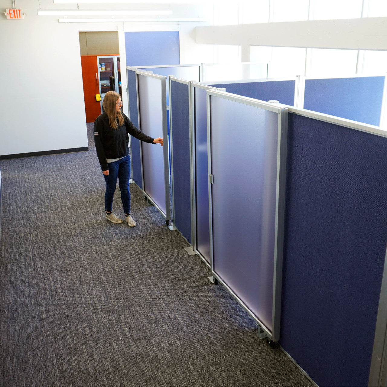 Hush Panel Cubicle Kit With Door